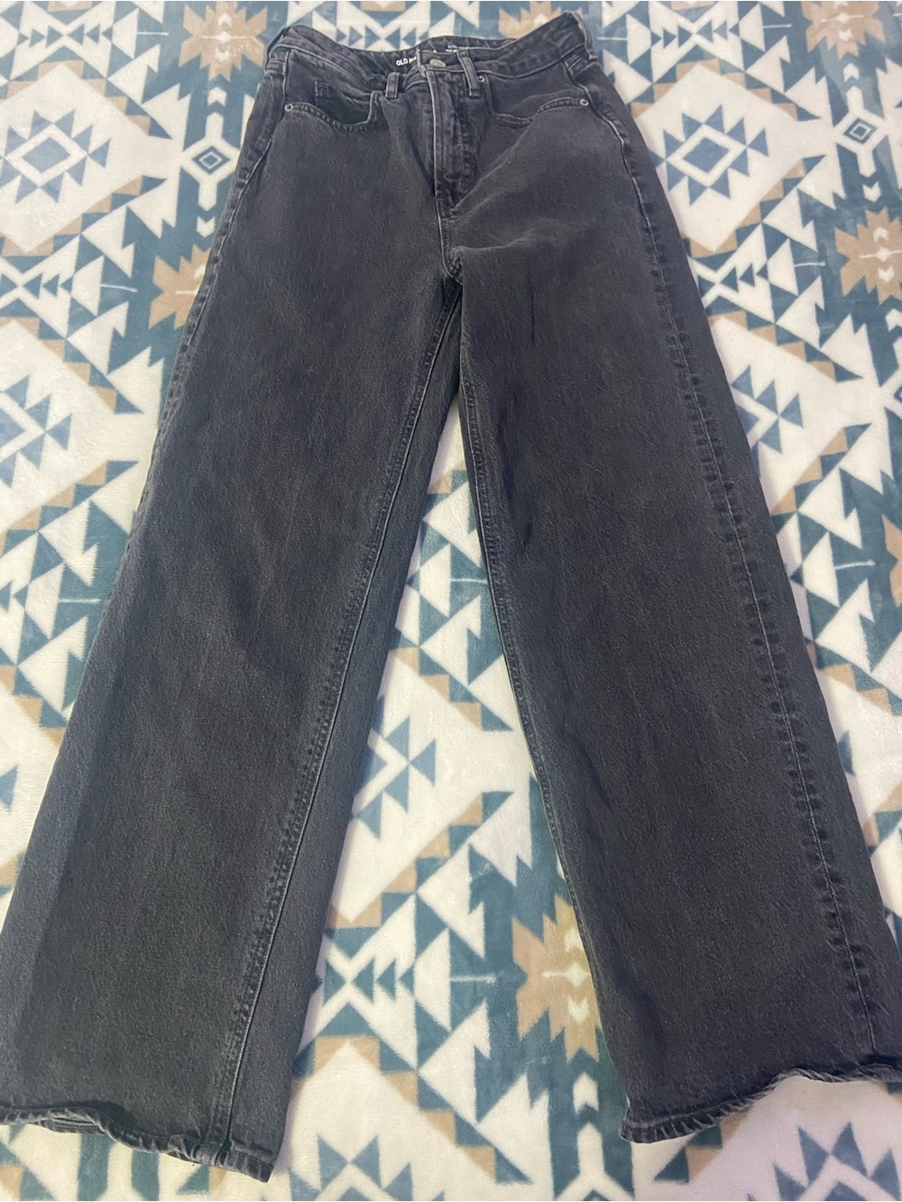 Classic woman’s Black wide leg baggy Jeans